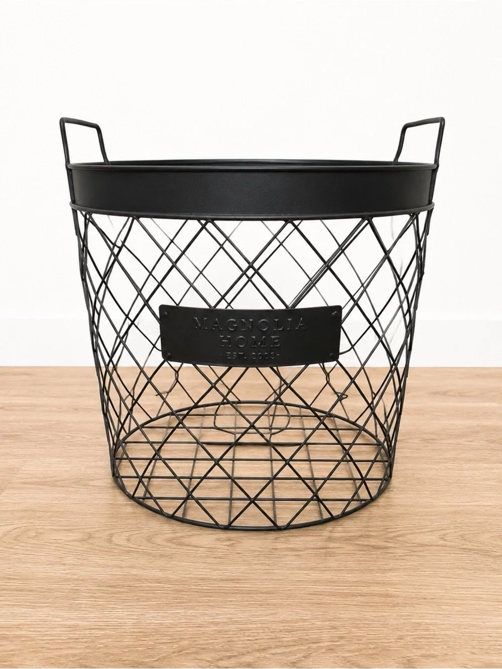 Magnolia Home Black Wire Basket Hearth & Hand for Storage
